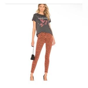 HW looker leopard jeans